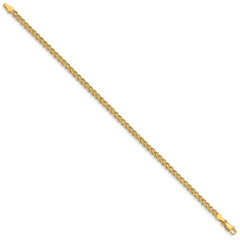14k 3.0mm Wide Double Strand Rope 8 inch Bracelet