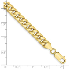 10k 6.75mm Semi-Solid Miami Cuban Chain