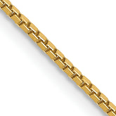 10K Yellow Gold 1.05mm Box Chain - 30 in