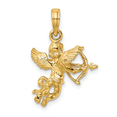 10k Cupid w/Bow and Arrow Charm