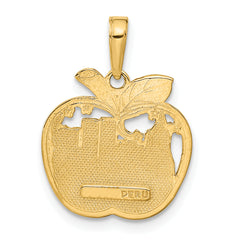 10k New York City Skyline in Apple Pendant