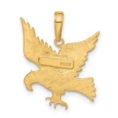 10k Eagle Pendant