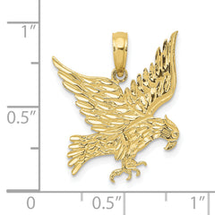 10k Eagle Pendant