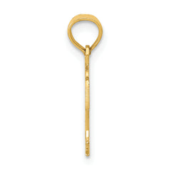 10K Basketball in Net Pendant