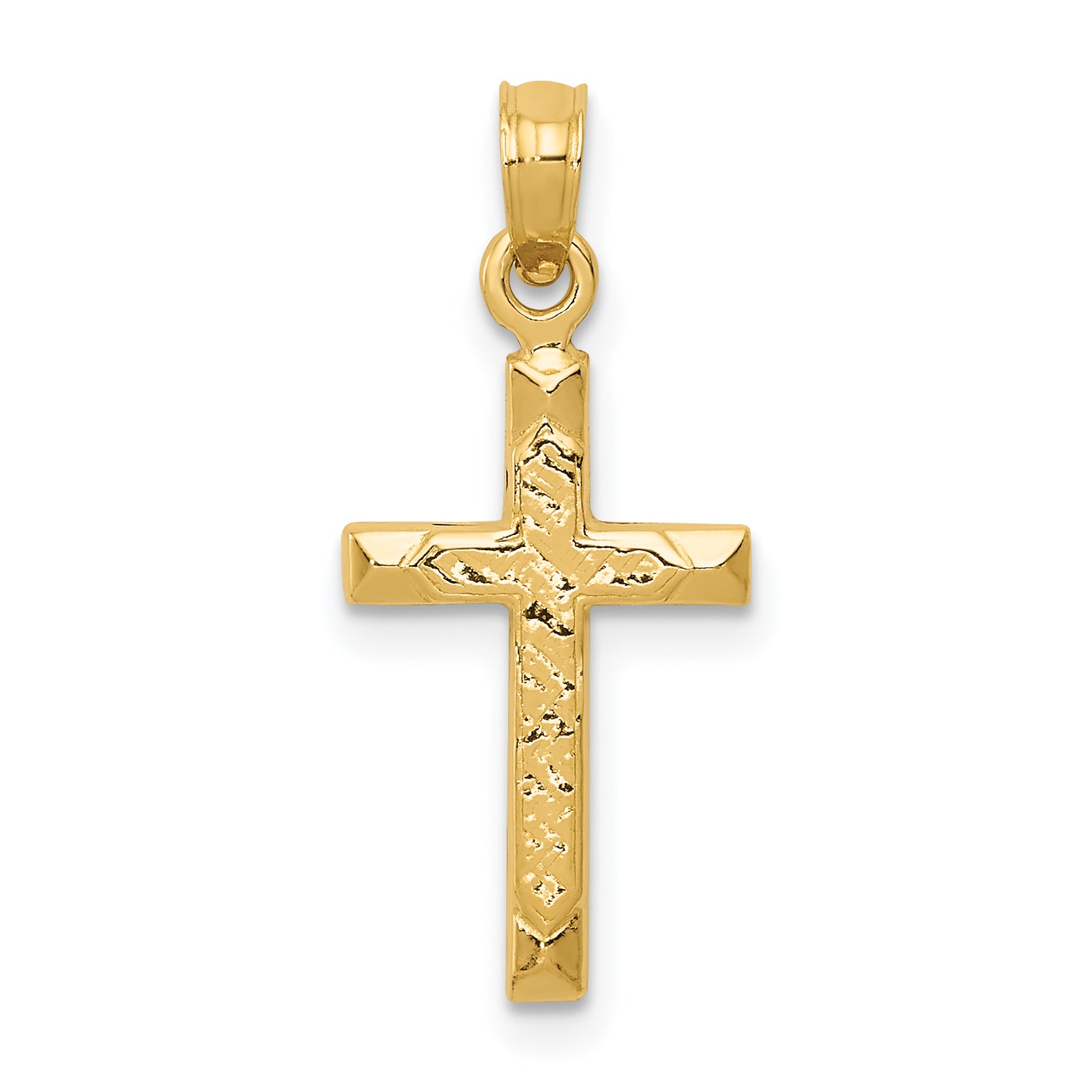 10K Cross Pendant