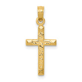 10K Cross Pendant