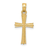 10K Cross Pendant
