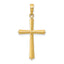 10K None Cross Pendant