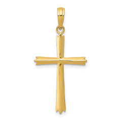 10k Cross Pendant