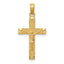 10K None Crucifix Pendant