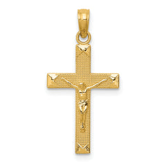 10k Crucifix Pendant