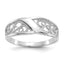 10K Love Knot Toe Ring