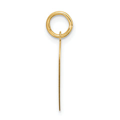 10K 2 piece Extra Small Heart Charm