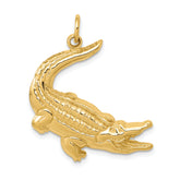 10k Alligator Charm