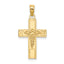 10K RN Caduceus Cross Charm