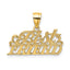 10K BEST FRIEND Pendant