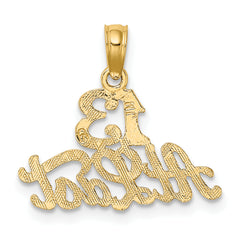 10K 13 AT LAST Pendant