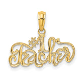 10K #1 TEACHER Charm