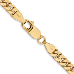 10K 5mm Solid Miami Cuban Chain