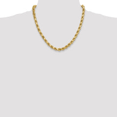 10k 8.0mm Semi-solid D/C Rope Chain