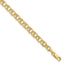 Women's 10K Yellow Gold Double Link Charm Bracelet - Sophia Jewelers