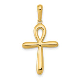 10k Ankh Cross Pendant