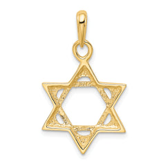 10k Star of David Pendant