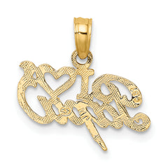 10k I Heart PAPA Charm