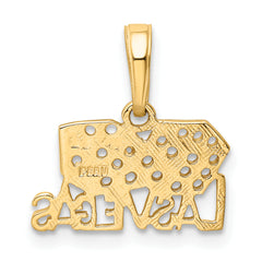 10k LAS VEGAS w/Dice Pendant