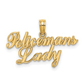 10k POLICEMAN'S LADY Charm
