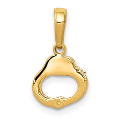 10K Handcuffs Pendant