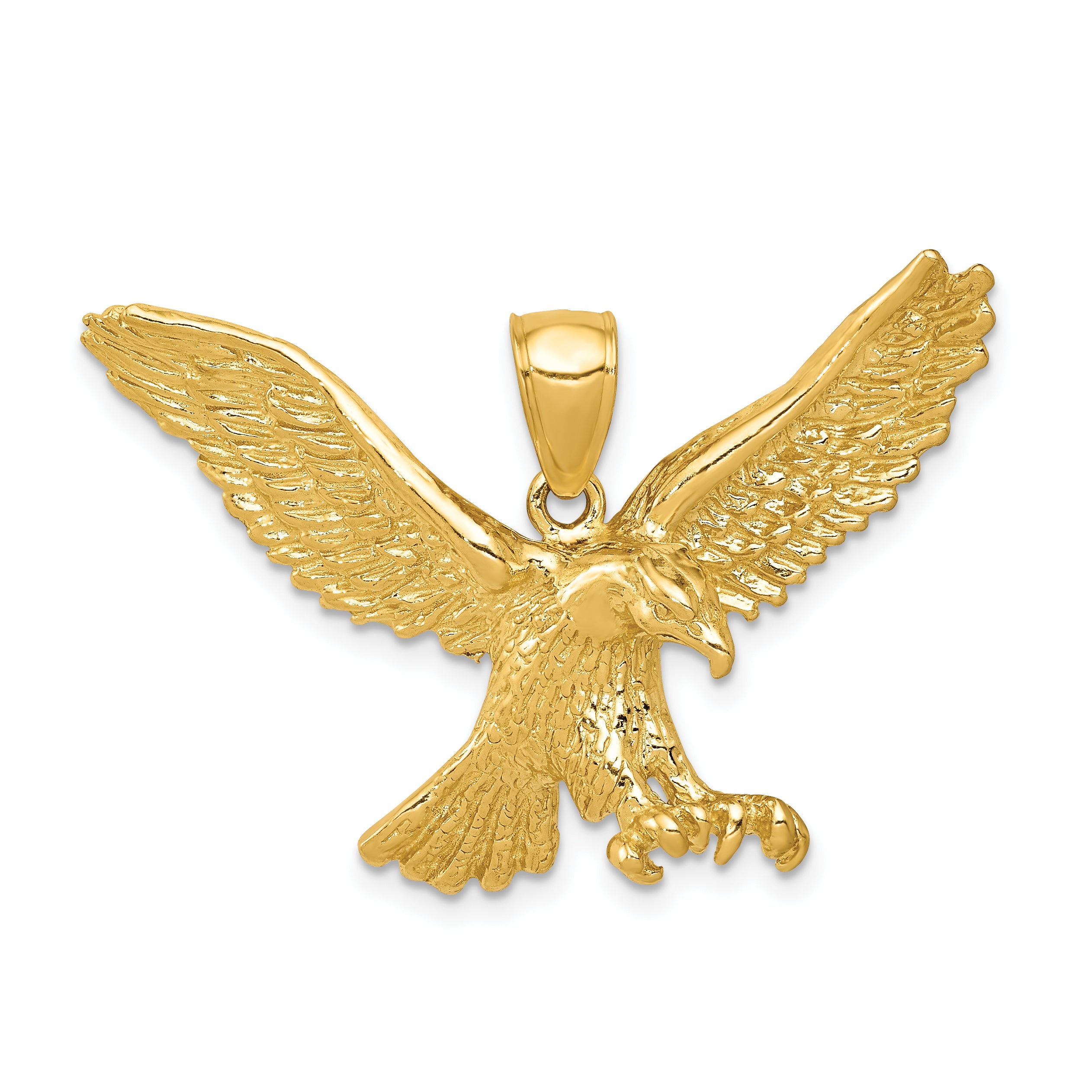 10k Eagle Pendant