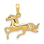 10K Horse Pendant