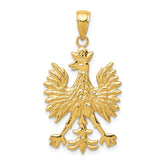 10K Phoenix Mythological Bird Charm