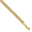 Diamond-Cut Triple Rope Chain Bracelet in 10K Yellow Gold, 7 Inch - Sophia Jewelers