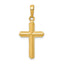 10K None Cross Pendant