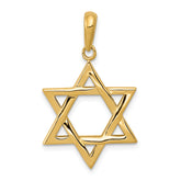 10K Star of David Pendant