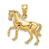 10K 3-D Horse Charm