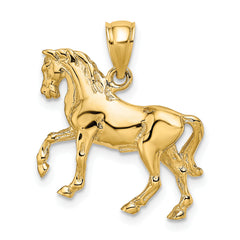 10K 3-D Horse Charm