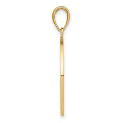 10K Large Tree Of Life In Round Frame Charm