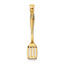 10K 3-D Polished Spatula Charm