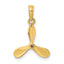 10K 3-D w/ 3 Blades Propeller Charm