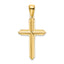 Cross Charm in 10K Yellow Gold, 36mm - Sophia Jewelers