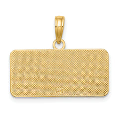 10K OBX NORTH CAROLINA License Plate Charm