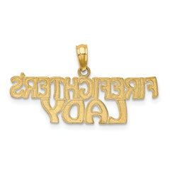 10k FIREFIGHTER'S LADY Charm