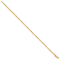 10k 1.7mm Singapore Chain