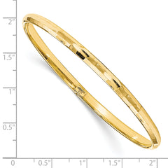 10K Polished Bangle