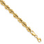 10K Polished Fancy Link Bracelet