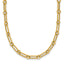 10K Yellow Gold Paperclip Chain Necklace, 18 in
