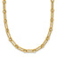 Fancy Paperclip Chain Necklace in 10K Yellow Gold, 3.3mm, 18 Inch - Sophia Jewelers